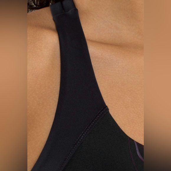 Lululemon Energy Tank Midnight Iris Multi / Black Size 4 - Picture 10 of 12